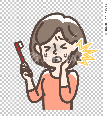 知覚過敏　歯茎の腫れ　など　歯ブラシ 65065935