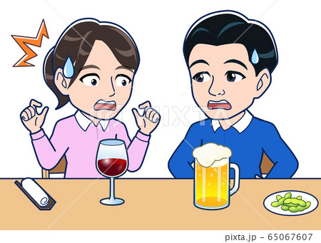 居酒屋でカップル 65067607