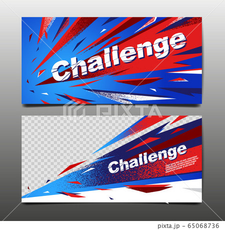 Challenge Layout , template Design, Abstract 65068736