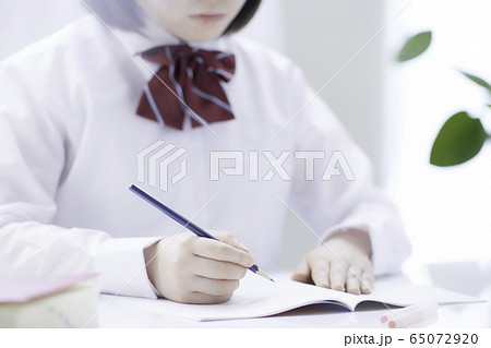 女子生徒 学習イメージ 女子生徒 学習イメージ 65072920