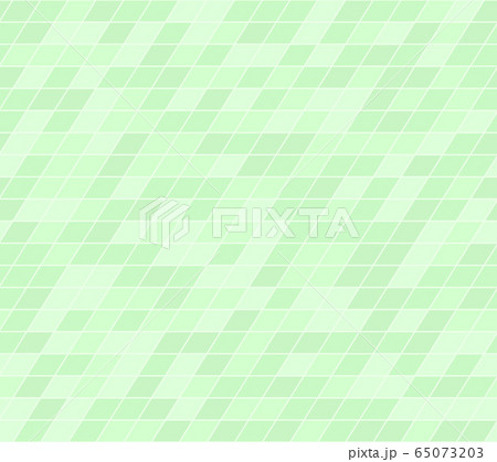 Green parallelogram pattern. Seamless vector 65073203