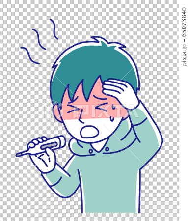 熱がある男の子 熱がある男の子 65073840