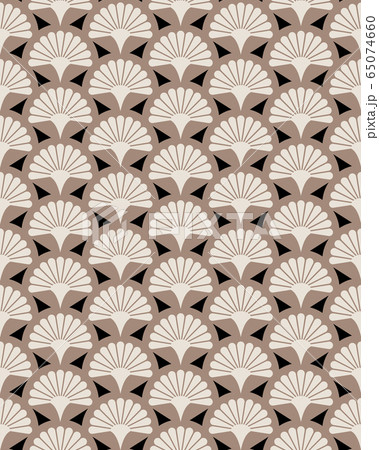 Japanese handheld fan floral vector seamless Japanese handheld fan floral vector seamless 65074660