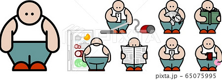 Ordinary average guy at home Ordinary average guy at home 65075995
