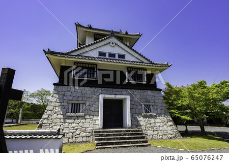 吉井町　城山公園　茶臼山城跡　展望台　岡山県赤磐市 65076247