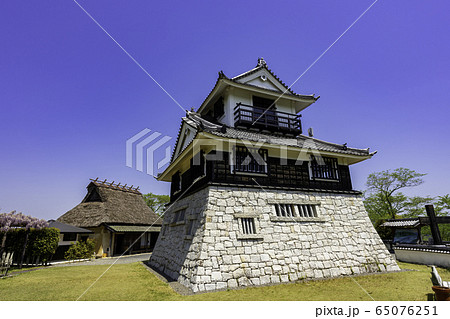 吉井町　城山公園　茶臼山城跡　展望台　岡山県赤磐市 65076251