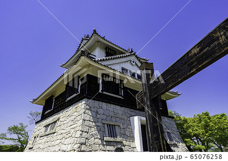吉井町　城山公園　茶臼山城跡　展望台　岡山県赤磐市 65076258