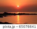 京丹後の夕日 65076641