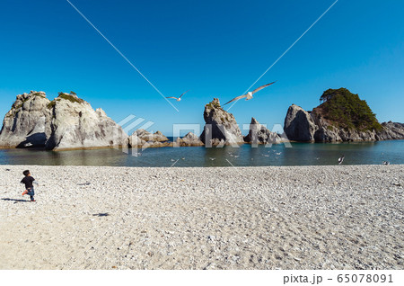 【岩手県宮古市】浄土ヶ浜は一見の価値ある景勝地 65078091