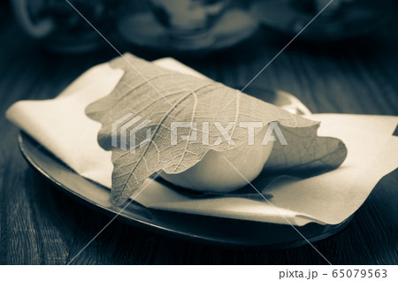 柏餅　端午の節句　子供の日　和菓子　甘味　和スイーツ 65079563