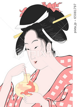 栄昌の金魚玉３ｂ 65081797