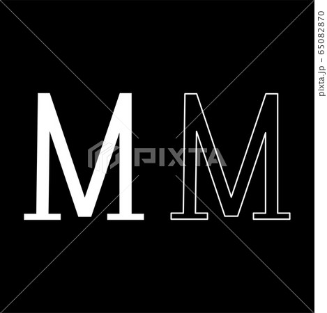 Mu greek symbol capital letter uppercase font  65082870