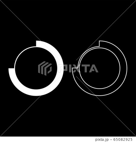Techno Circle Modern Infographic Concept Abstract  65082925