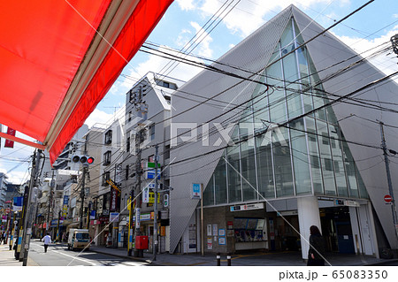 東京都 中野新橋駅と駅前 東京都 中野新橋駅と駅前 65083350