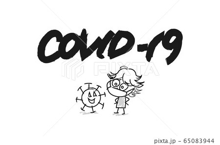 コロナウィルスアイコンベクター画像 コロナウィルスアイコンベクター画像 65083944