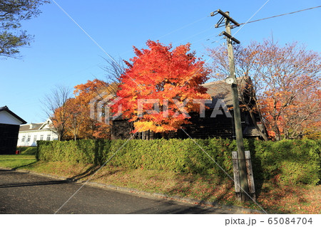 北海道 札幌 秋の北海道開拓の村 北海道 札幌 秋の北海道開拓の村 65084704
