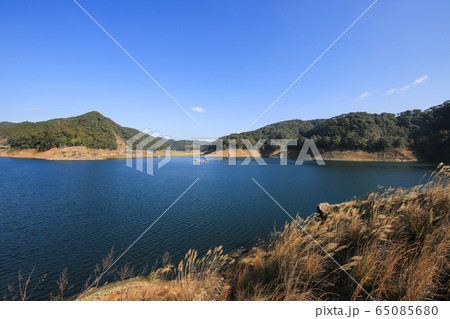 鹿児島県さつま町 大鶴湖 鹿児島県さつま町 大鶴湖 65085680