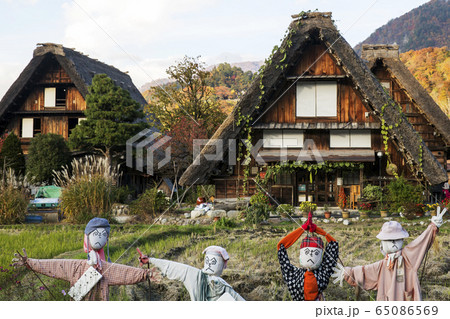秋の白川郷 秋の白川郷 65086569