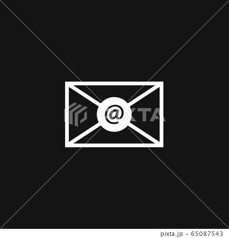 Mail vector icon. Illustration isolated for 65087543