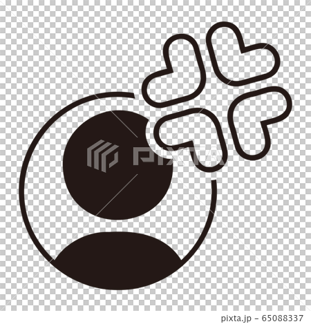 人形圖標和憤怒標記 人形圖標和憤怒標記 65088337