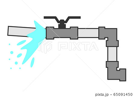 配管の破損 65091450