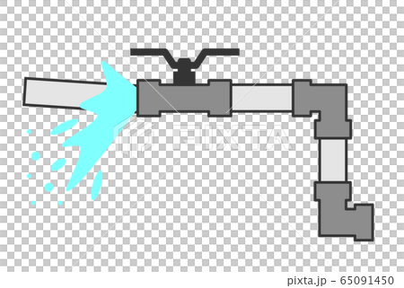 配管の破損 65091450