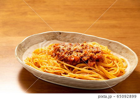 スパゲティ･ミートソース。 65092899