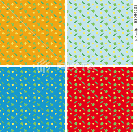 ゴーヤ　４種類背景　パターン 65094285