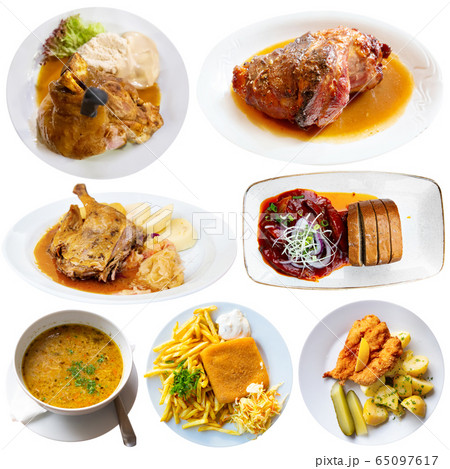 Set of Czech meals 65097617