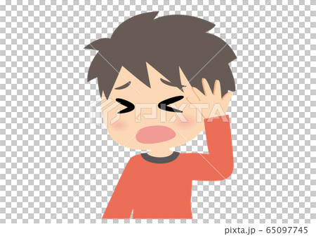 一個男孩的面部表情 65097745