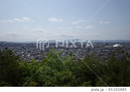 日本の岡山県の魚見山からの景色 日本の岡山県の魚見山からの景色 65103985