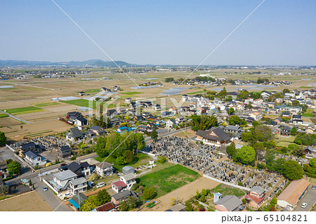 群馬県 館林市 当郷町 上空　2020春 空撮 65104821
