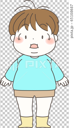太ってしまった子供 65108687