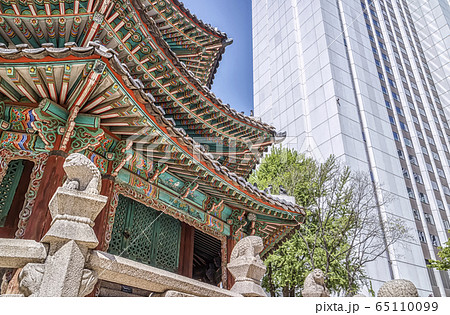 建築 伝統 韓国 65110099