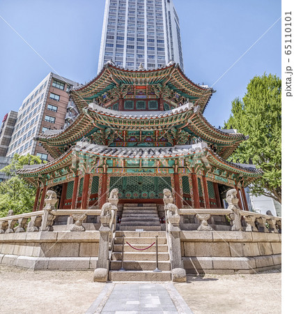 建築 韓国 徳寿宮 65110101