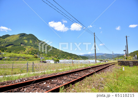 JR日田彦山線 今山駅　2017年7月九州北部豪雨により運休中 65110215