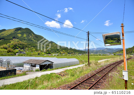 JR日田彦山線 今山駅 2017年7月九州北部豪雨により運休中 JR日田彦山線 今山駅 2017年7月九州北部豪雨により運休中 65110216