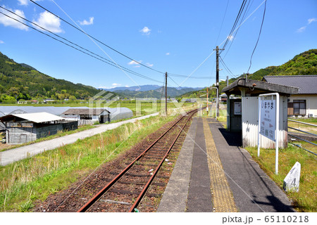 JR日田彦山線 今山駅 2017年7月九州北部豪雨により運休中 JR日田彦山線 今山駅 2017年7月九州北部豪雨により運休中 65110218