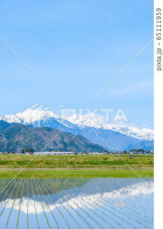 安曇野の風景(春) 安曇野の風景(春) 65111959