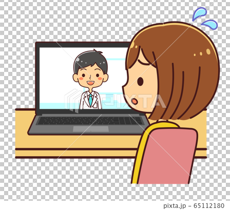 Online medical treatment, doctor, patient Online medical treatment, doctor, patient 65112180