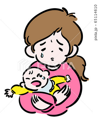 育児疲れ＿女性 65114610