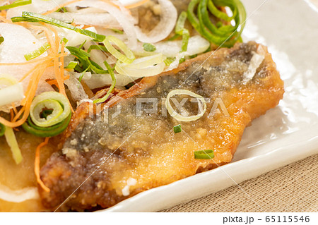 あじ(真アジ)の南蛮漬け。 あじ(真アジ)の南蛮漬け。 65115546