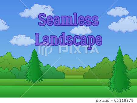 Landscape, Summer Forest, Seamless Landscape, Summer Forest, Seamless 65119379