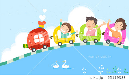 家族 ファミリー 子供 65119383