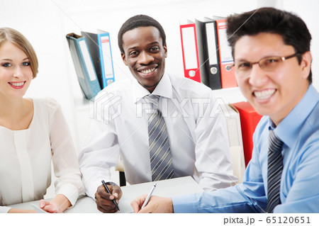 Business people working together. Business people working together. 65120651