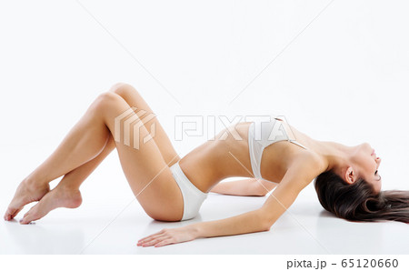 Beautiful woman with perfect figure Beautiful woman with perfect figure 65120660
