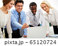 Business people working together. 65120724