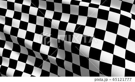 Checkered Flag Black And White Square Color 3dのイラスト素材 Checkered Flag Black And White Square Color 3dのイラスト素材