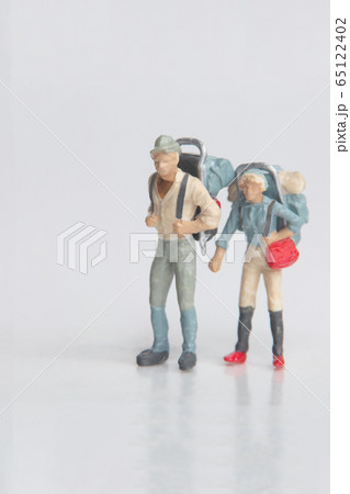 【ミニチュアギャラリー】登山者 65122402