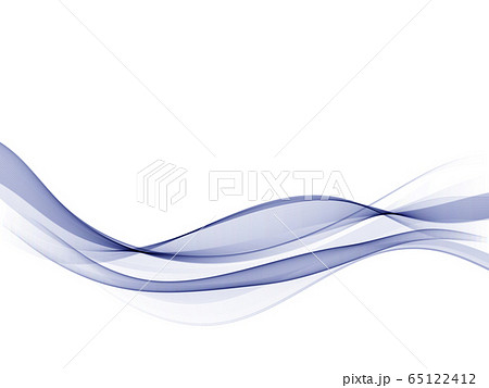 Smooth abstract border wave background, modern futuristic cool layout. Vector illustration 65122412